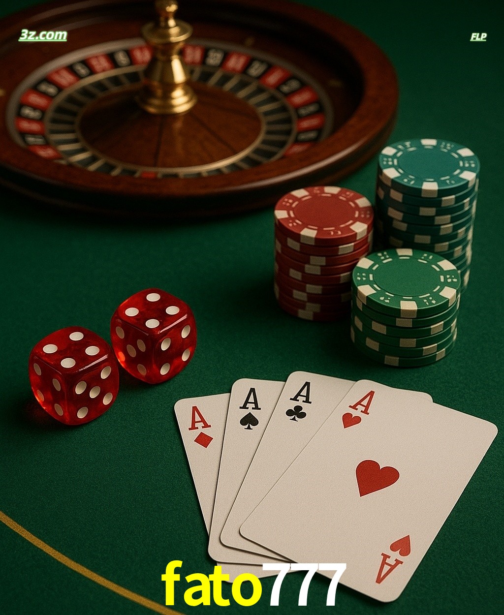 Cassino online fato777 com jogos de mesa: roleta, dados, pôquer e fichas